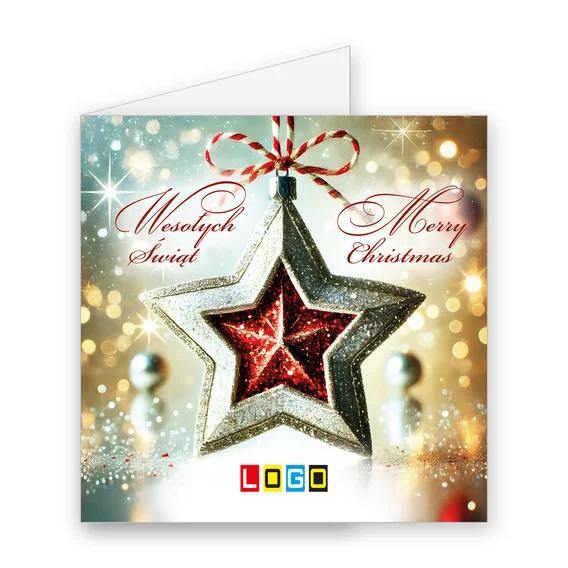 Świąteczna gwiazda BN2-526 — okładka, motyw gwiazdy i gwiazdki