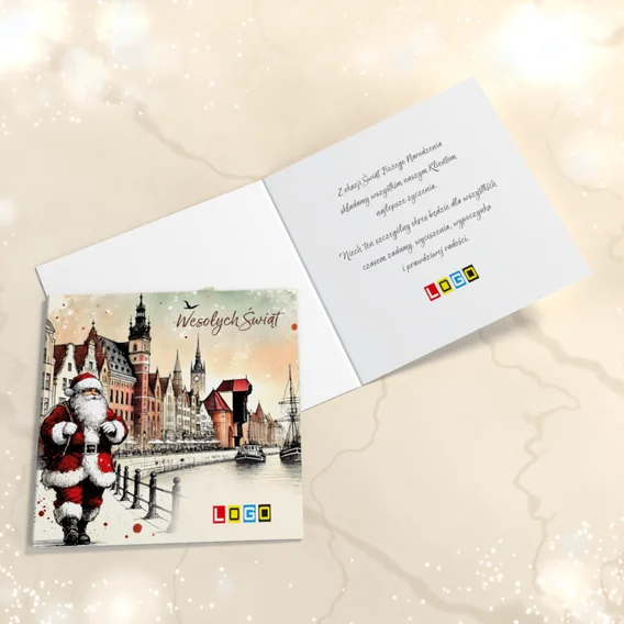 Świąteczny klimat BN2-585 — widok ogólny, motyw mikołaj Świąteczny klimat BN2-585 — widok ogólny, motyw mikołaj