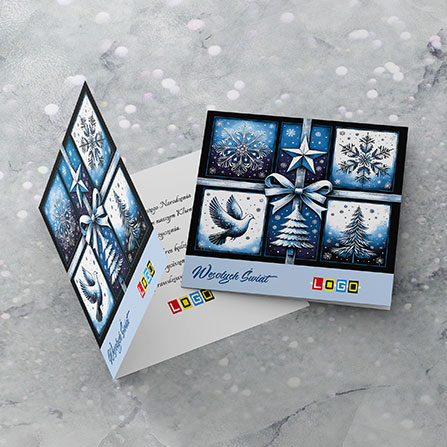 Śnieżna harmonia BN2-608 – zdjęcie kartki Śnieżna harmonia BN2-608 – zdjęcie kartki