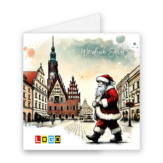 Świąteczna nostalgia BN2-656 — okładka, motyw mikołaj