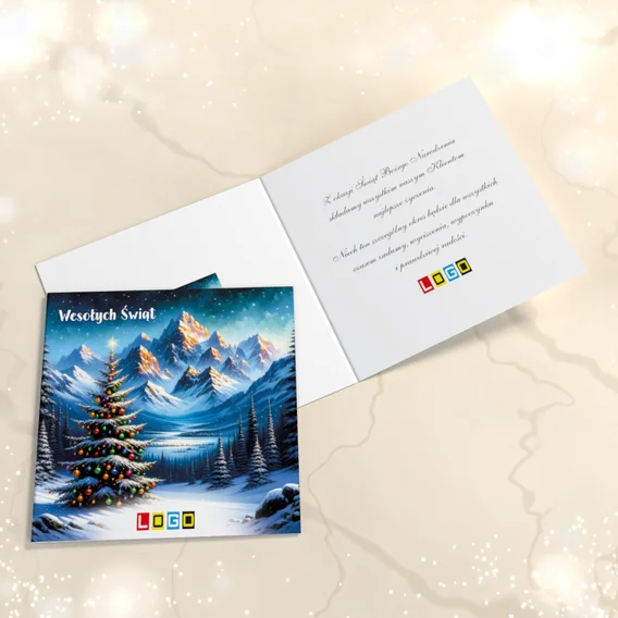 Zimowa magia BN2-694 — widok ogólny, motyw choinka Zimowa magia BN2-694 — widok ogólny, motyw choinka