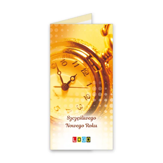 Zegar Noworoczny BN3-222 — okładka, motyw zegar