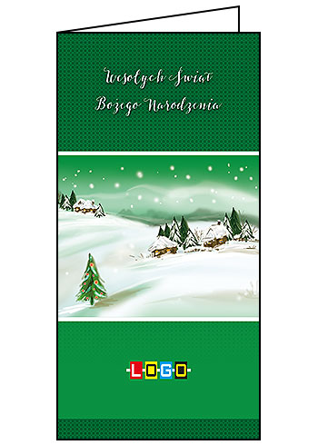 Wzór BN3-271 - Karnety świąteczne z LOGO firmy