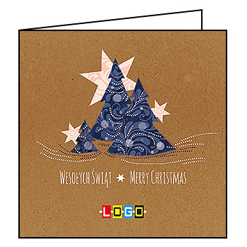 Wzór BN5-049 - Karnety świąteczne z LOGO firmy