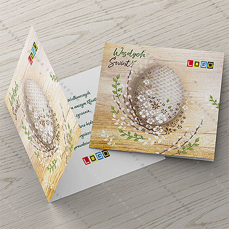 Pisanka z bazią na desce WN2-121 – zdjęcie kartki Pisanka z bazią na desce WN2-121 – zdjęcie kartki