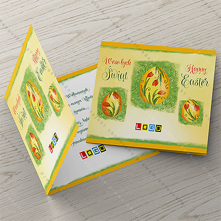 Tulipanowe pisanki WN2-152 – zdjęcie kartki Tulipanowe pisanki WN2-152 – zdjęcie kartki