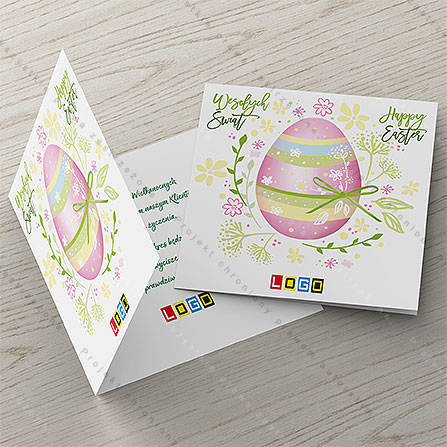 Pastelowa pisanka WN2-162 – zdjęcie kartki Pastelowa pisanka WN2-162 – zdjęcie kartki