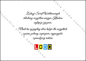 Rewers pocztówki WZ1-141 – miejsce na życzenia wielkanocne
